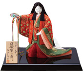 Traditional dolls Heian Period�EDance of Sagano