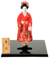 Traditional dolls Maiko